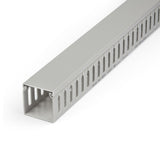 Startech.Com Canaleta Para Cableado Con Ranura Abierta Y Tapa, 50 Mm An X 50 Mm Al - 2 M Lar - Ranuras De 8 Mm, Cubierta De Pvc O Conducto De Pared Para Cables De Red - Para Un Máximo De 80 Cables - Ul