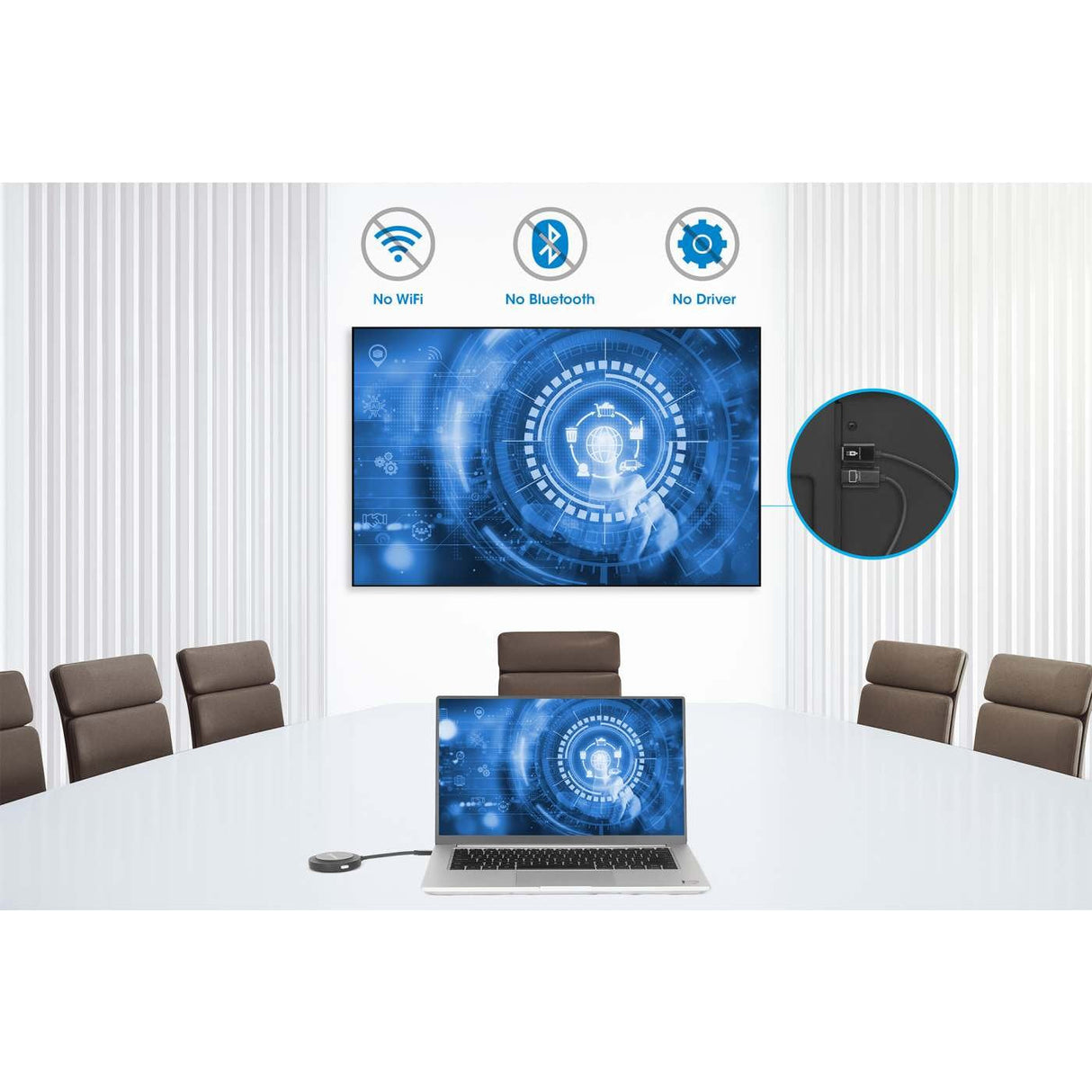 Manhattan 1080p Wireless Hdmi-Display-Präsentationsset