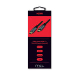 2.1 Hdmi Male Male Mesh Cable