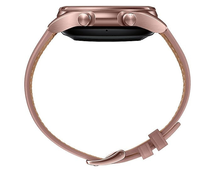 Samsung Sm-R855f Galaxy Watch3 Smartwatch Bundle Incl. Band Stainless Steel 41mm 4g Mystic Bronze De