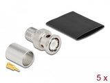 Bnc Stecker Zum Crimpen Lmr 400 Mit Passendem Schrumpfschlauch - 5 Stück