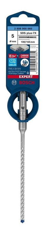 Bosch Taladro Percutor Experto Sds-Plus-7x, Ø 5mm 2608900060