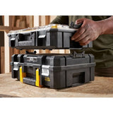 Stanley Pro-Stack Organizer Duo-Pack (Negro/Transparente, 2 Stück) Fmst82967-9