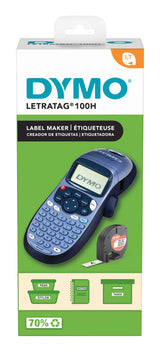 Dymo Letratag Lt-100 H Black