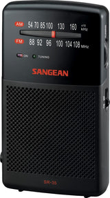 Sangean Sr-35 Negro Radio De Bolsillo Fm/Am Altavoz Integrad