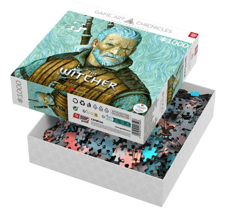EAN 5908305247548 - Cenega The Witcher Geralt & Vincent van Gogh Puzzle rompecabezas 1000 pieza(s) Videojuego imagen 2