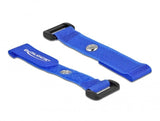 Delock 19539 Presilla Bridas Adherentes Para Cables Azul 5 Pieza(S)