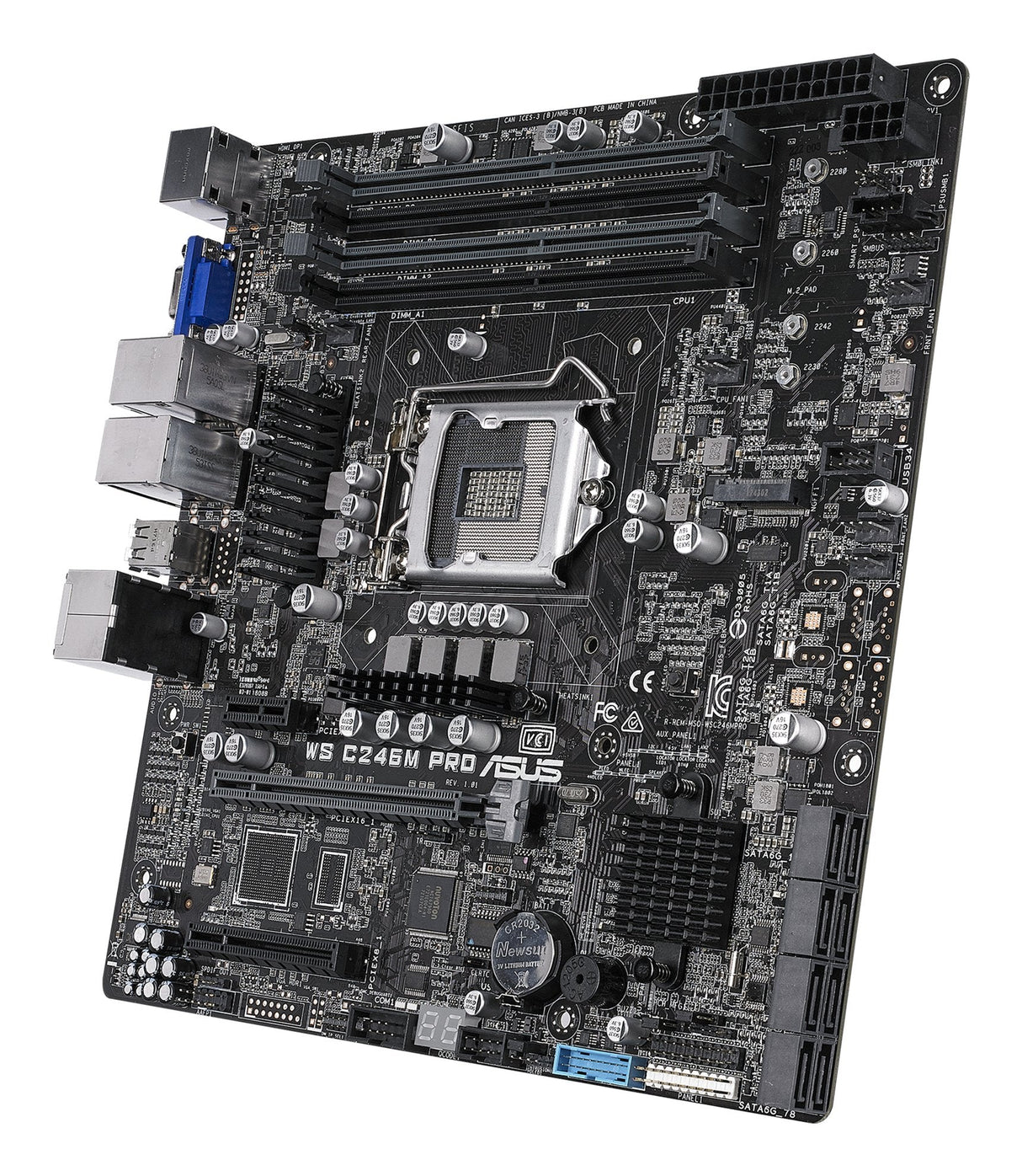 EAN 4712900981636 - ASUS WS C246M PRO Intel C246 LGA 1151 (Zócalo H4) micro ATX imagen 2