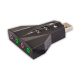 Tarjeta De Sonido Savio 7 En 1, Vitrual 7.1ch Ak-08