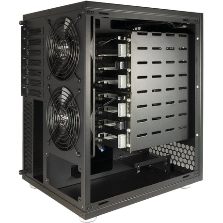 EAN 4260455648875 - Inter-Tech NAS-8 Caja de disco duro (HDD) Negro 2.5/3.5" imagen 6