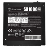 Fuente De Alimentación Silverstone Sx1000 Modular 80-Plus 1000w Platinum, Sfx-L Sst-Sx1000-Lpt