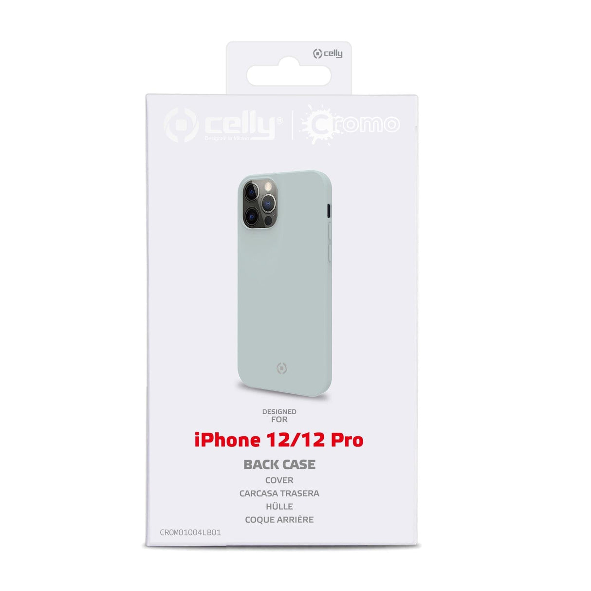 Celly Cromo Iphone 12/12 Pro Azul