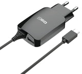 Cargador De Red Usb 2go 110v-240v - Negro