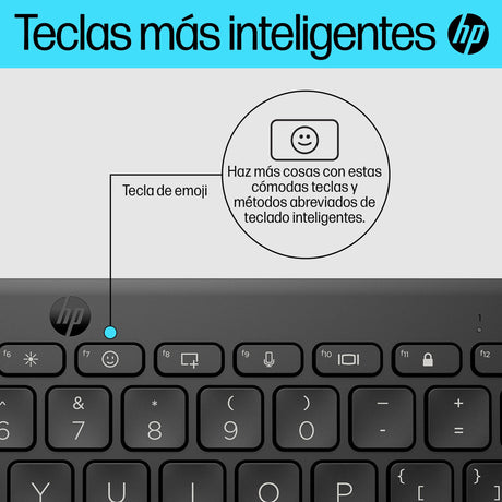EAN 0196548516216 - HP 355 Compact Multi-Device Keyboard teclado Hogar Negro imagen 6