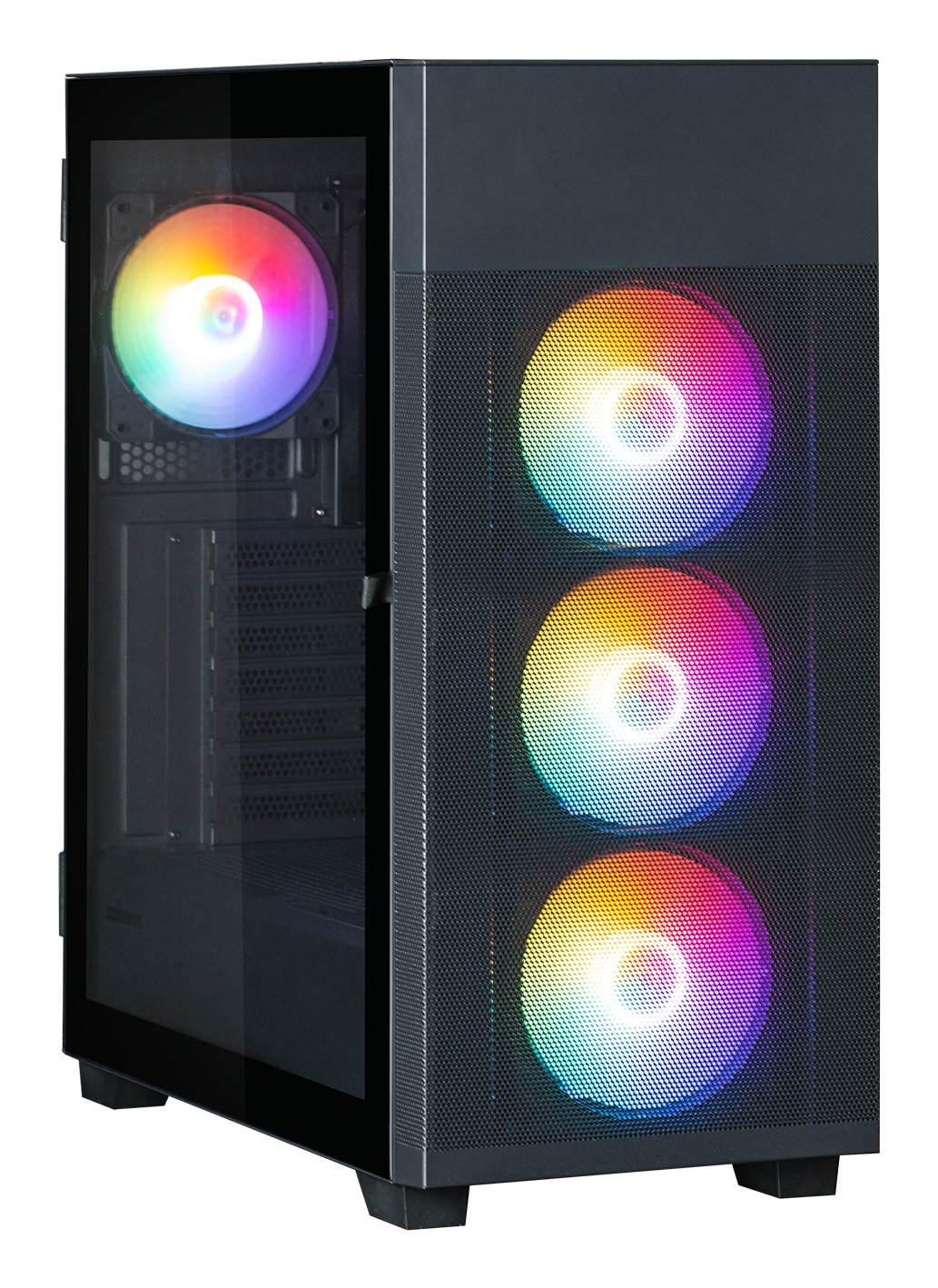Caja Pc Obudowa S5 Neo Black Atx Mid Tower Frgb Fan X4