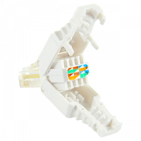 EAN 5420016830333 - LOGON TWP8P8TP conector RJ-45 Transparente, Blanco, Amarillo imagen 3
