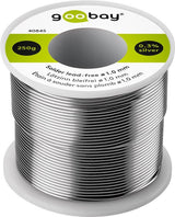 Carrete De Estaño 1mm 250gr Sin Plomo Goobay
