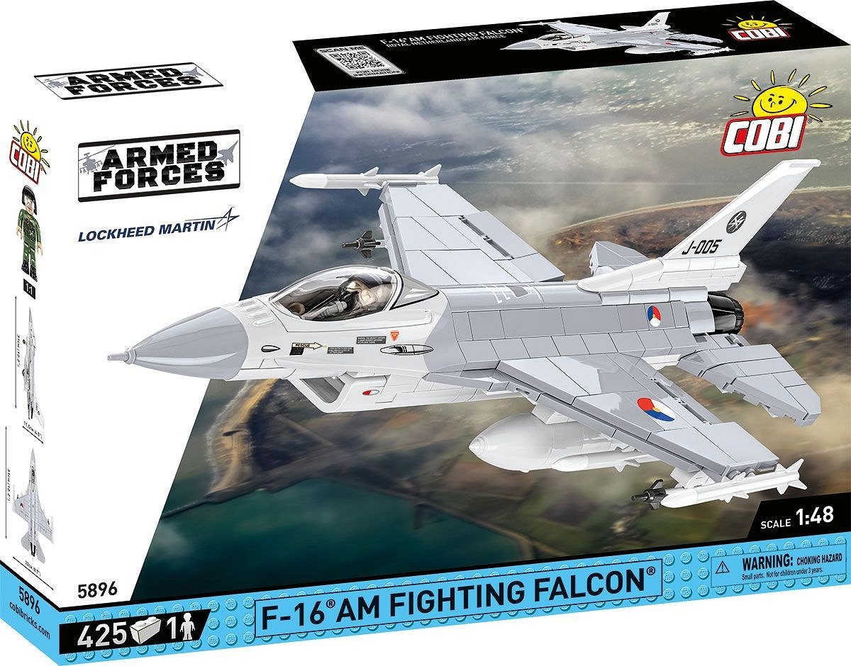 Cobi F-16am Fighting Falcon, Toys De Diseño Cobi-5896