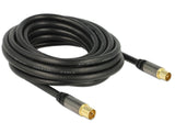 Delock Cable Iec Stecker > Iec Buchse Rg-6 U 5m