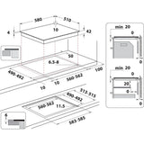EAN 8003437822049 - Whirlpool AKT 801/NE Negro Integrado 58 cm Con placa de inducción 4 zona(s) imagen 2
