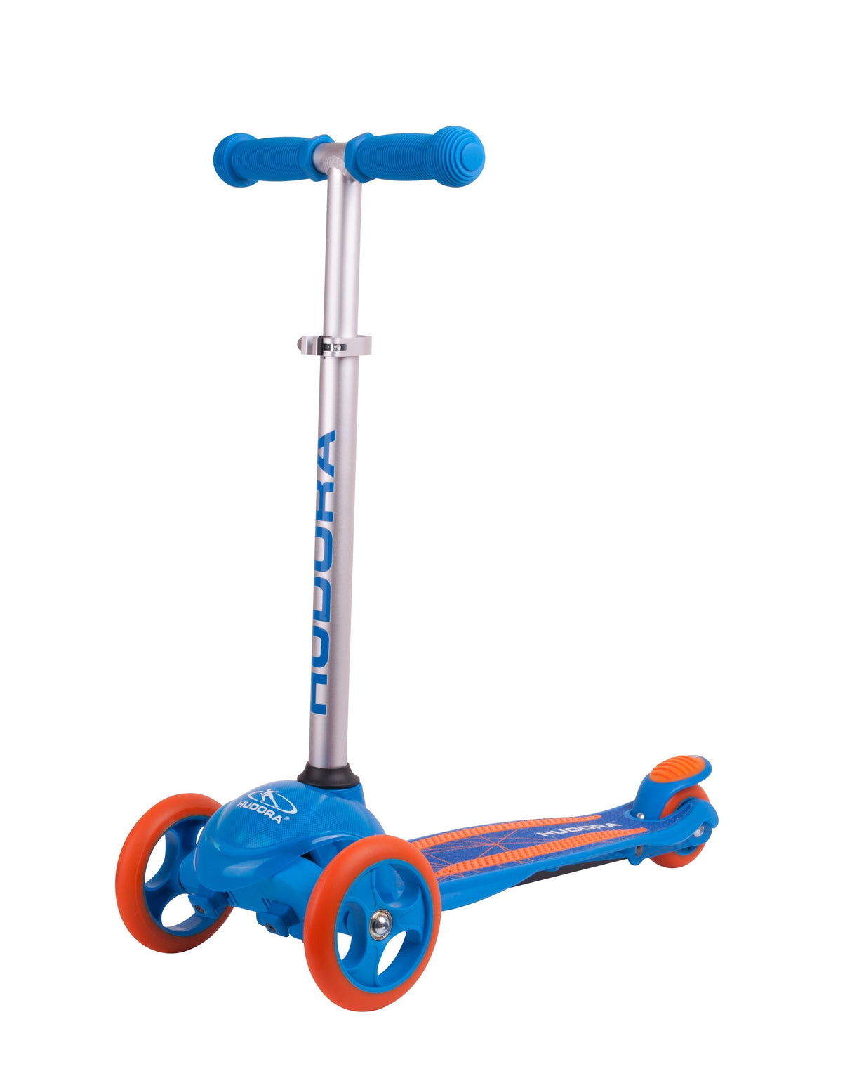 Hudora Flitzkids 2.0 Niños Patinete De Tres Ruedas Azul, Vespa Azul, Niños, Patinete De Tres Ruedas, Azul, Cualquier Género, Asfalto, 50 Kg