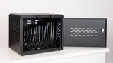 Compulocks Cc1601b-Eu Organizador Para Estación De Carga Montaje En Pared Y Sobremesa Acero Negro