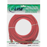 Inline® Cable De Red S/Ftp Pimf Cat.6 250mhz Pvc Cobre Rojo 20m