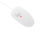 Raton Natec Ruff 2 1000dpi Optico Blanco
