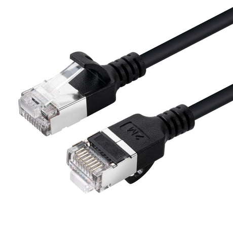 EAN 5715063027882 - Microconnect V-FTP6A005S-SLIM cable de red Negro 0,5 m Cat6a U/FTP (STP) imagen 1