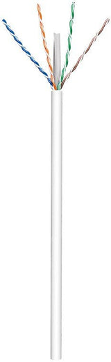 Cable De Red Goobay Cat.6, U/Utp Blanco, 100 Metros 94965