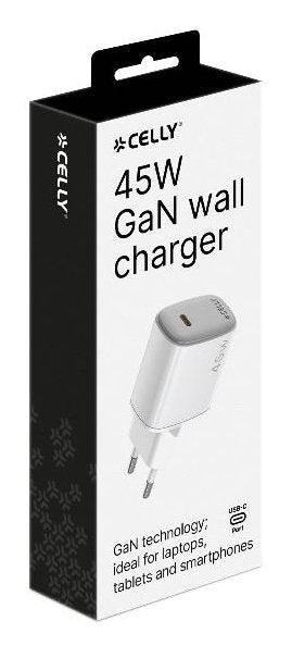 EAN 8021735221401 - Celly UPTC1USBC45WWH cargador de dispositivo móvil Smartphone, Tableta Blanco Corriente alterna Carga ráp imagen 3