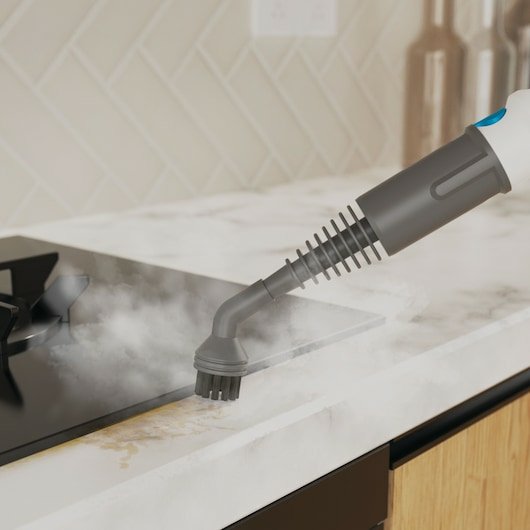 Limpiador  Black & Decker Bhsmp2314-Qs  A Vapor  De Cilindro 1,2 L 2300 W Azul, Blanco