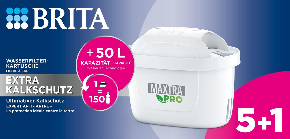 Brita Maxtra Pro Extra Kalkschutz Pack 5+1