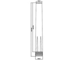 Delock Lte Antenne N Stecker 2.5 Dbi Omnidirektional Starr Weiss Outdoor Delock