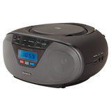 Radio Cd Portátil Aiwa Bbtu 400bk 6w Rms Usb Bluetooth