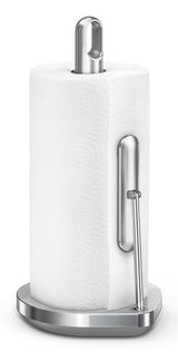 Simplehuman Küchenrollenhalter, Wandhalterung, Gebürsteter Edelstahl