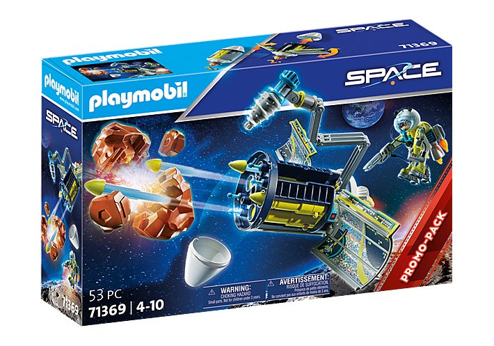 Playmobil 71369 Juguete De Construcción Destructor De Meteoroides Espaciales