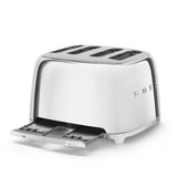 Tostadora Smeg Estilo Años 50 Cromo Tsf03sseu