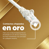 Intellinet Cat6 Utp Cable De Red Blanco 5 M