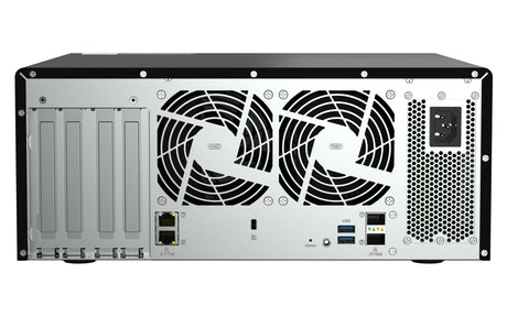 EAN 4711103080511 - QNAP TS-h1290FX NAS Torre EPYC 7232P 64 GB DDR4 0 TB QuTS hero Negro imagen 6