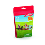 Schleich Horse Club Pasar La Noche Con Hannah, Construir Juegos   42748