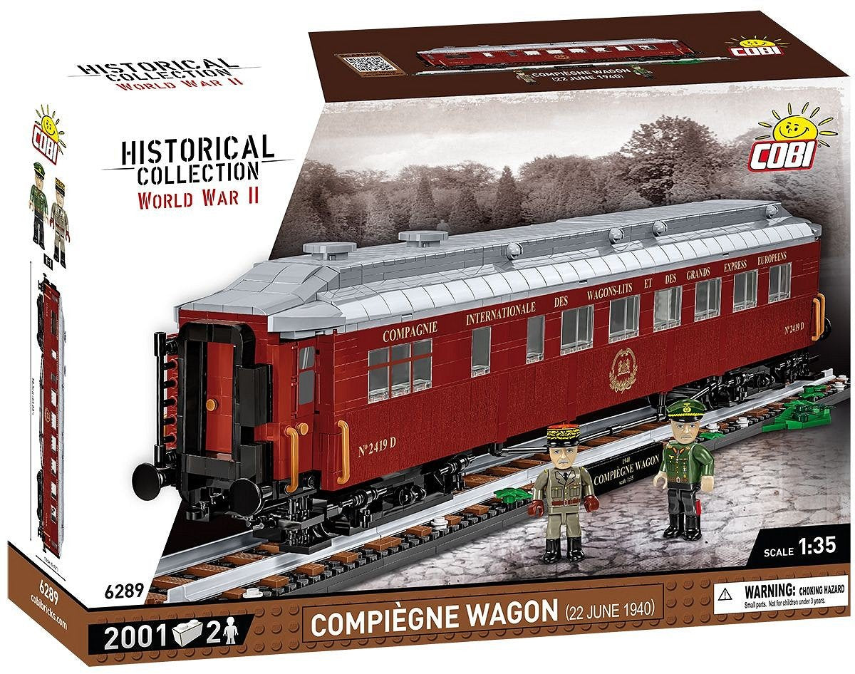 Cobi Compiègne Waggon (22 De Junio De 1940), Juguetes De Construcción Cobi-6289
