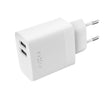 EAN 8591680149940 - FIXED FIXC17N-2U-WH cargador de dispositivo móvil Smartphone, Tableta Blanco Corriente alterna Carga rápi imagen 1