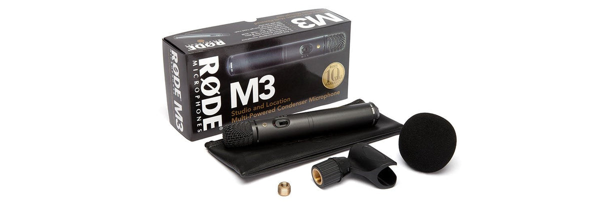 Micrófono Rode M3, Negro 698813001033
