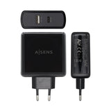 EAN 8436574706253 - AISENS ASCH-2PD45A-BK cargador de dispositivo móvil GPS, Mando para videojuegos, MP3, MP4, Teléfono móvil imagen 2