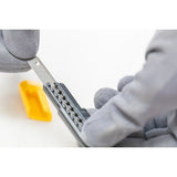 Stanley Cutter Sm, 9mm, Cuchillo Para Alfombras Negro/Amarillo, Plástico 1-10-150