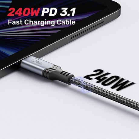 EAN 4894160048523 - UNITEK C14110GY-2M cable USB USB 3.2 Gen 1 (3.1 Gen 1) USB C Negro imagen 5