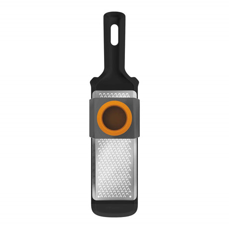 EAN 6424002000891 - Fiskars 1014412 cortador de verduras en espiral o rallador manual Rallador plano Negro, Naranja imagen 1