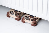 Noctua Nv-Mpp1. Almohadillas Multipropósito Sx4 De Marrón, Sello Marrón, 4 Piezas, Para Ventilador De 120 Mm Y 140 Mm Nv-Mpp1.Brown