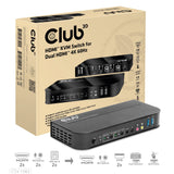 EAN 8719214472245 - CLUB3D CSV-1382 interruptor KVM Negro imagen 5